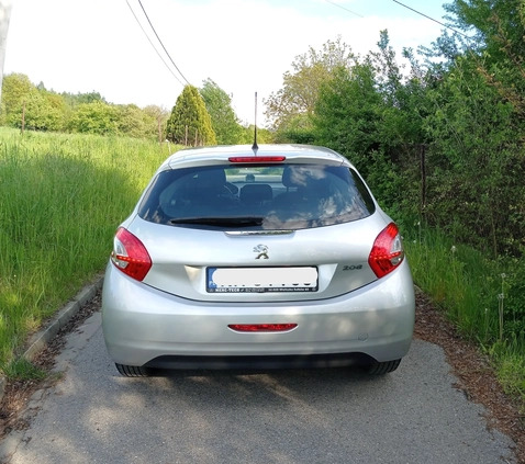 Peugeot 208 cena 24200 przebieg: 131709, rok produkcji 2014 z Bielawa małe 704